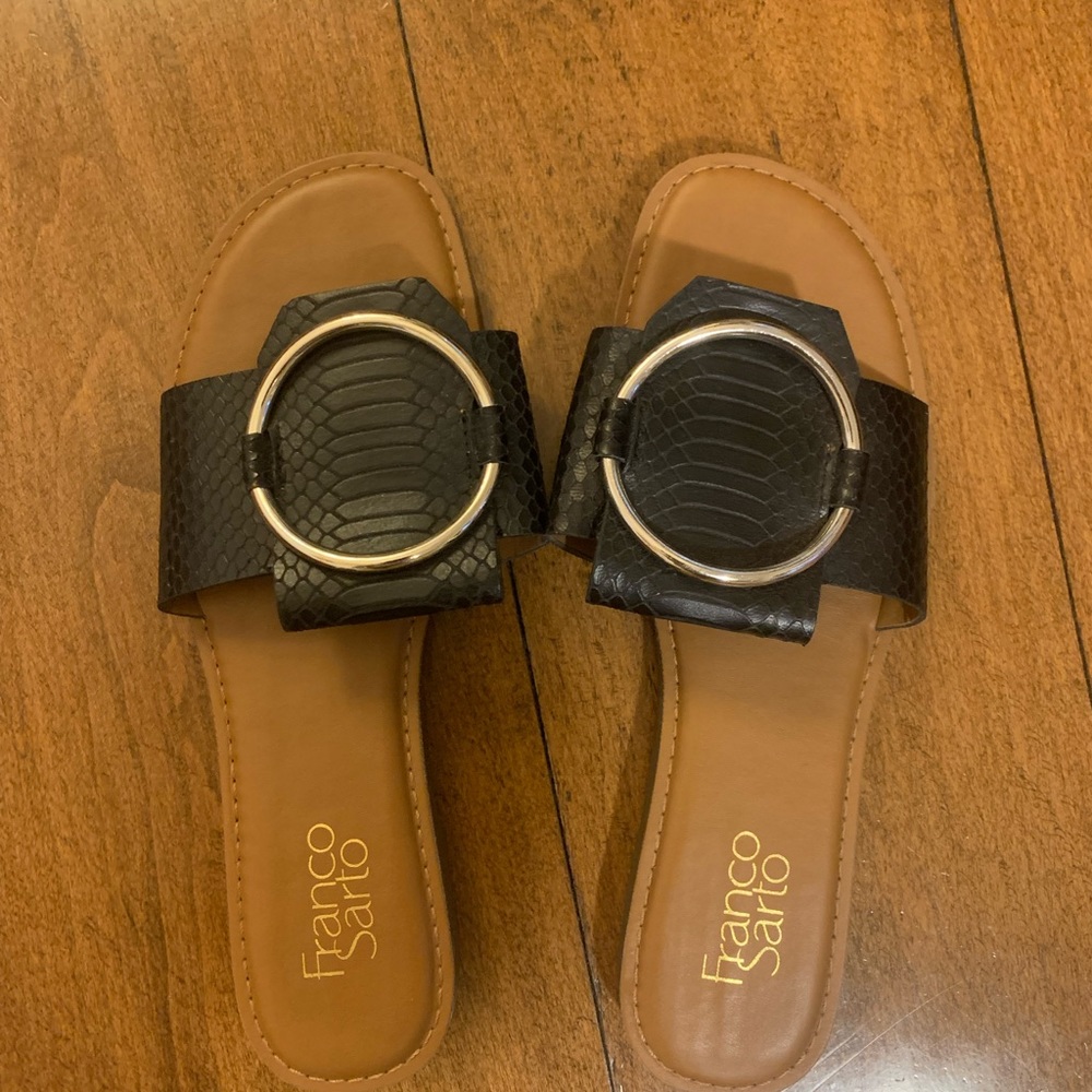 Franco Sarto Slip On Sandals